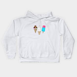 Ice Cream Lover Kids Hoodie